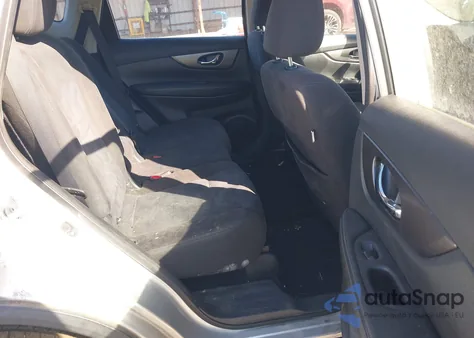 2015 Nissan Rogue S из США, поврежденный, VIN KNMAT2MT4FP590697